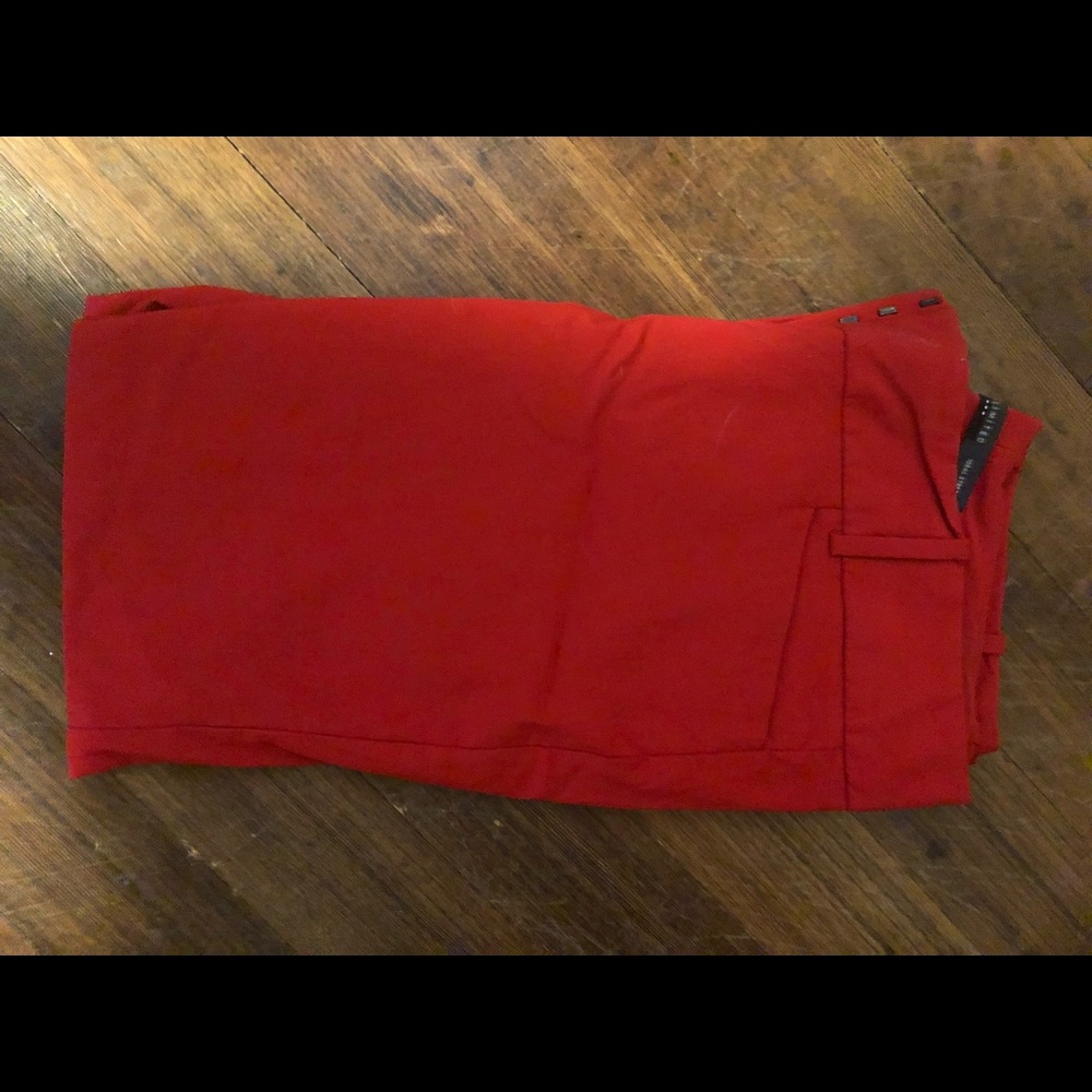Red Limited Ankle Pant